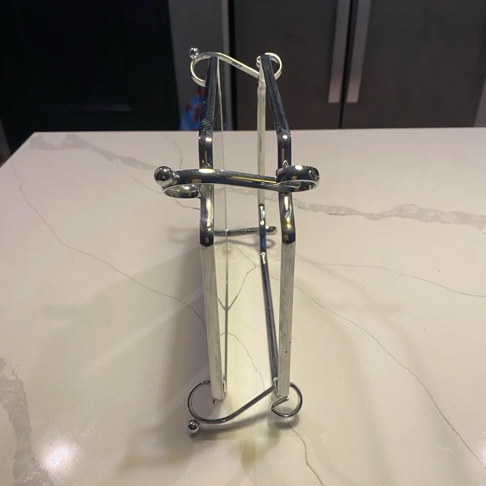 Elegant Silver Vanity Tray